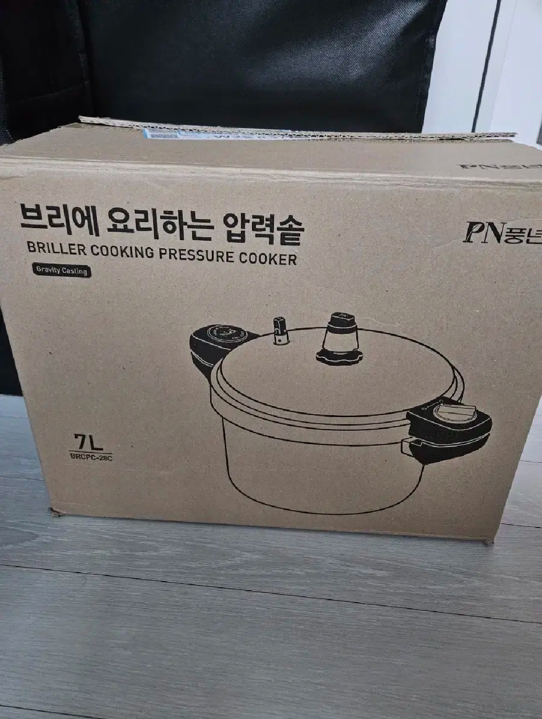 PN풍년 브리에 요리하는 압력솥 10인용 7L
